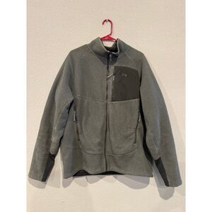 The North Face Men’s Large Gray Jacket – Durable & Versatile Outerwear